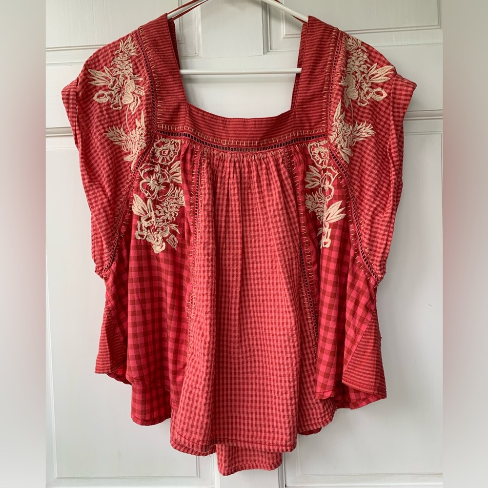We the Free cap sleeve summer top size M